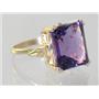 10K, 14K or 18K Gold Ladies Ring, Amethyst, R188