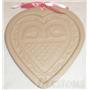 Brown Bag Cookie Art Mold * 1993 Four Bird Folk Heart