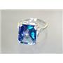 SR188, Neptune Garden Topaz, 925 Sterling Silver Ring