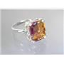 SR188, Twilight Fire Topaz, 925 Sterling Silver Ring