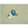 SR171, Neptune Garden Topaz, 925 Sterling Silver Ring