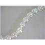 B003, Cubic Zirconia Gold Bracelet