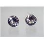 925 Sterling Silver Post Earrings, Smoky Quartz, SE212