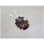 925 Sterling Silver Pendant, Smoky Quartz, SP002