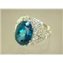 SR260, Paraiba Topaz, 925 Sterling Silver Ring