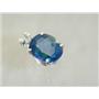 925 Sterling Silver Pendant, Neptune Garden Topaz, SP040
