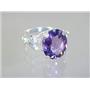 925 Sterling Silver Ladies Angel Ring, Amethyst, SR154