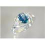 SR176, Neptune Garden Topaz, 925 Sterling Silver Ring