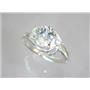 SR176, Silver Topaz, 925 Sterling Silver Ring