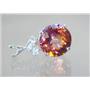 SP087, Twilight Fire Topaz 925 Sterling Silver Pendant