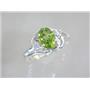 SR176, Peridot, 925 Sterling Silver Ring