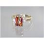 10K, 14K or 18K Gold Ladies Ring, Twililght Fire Topaz, R171