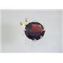 P089, Mozambique Garnet 14K Gold Pendant