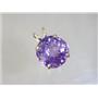 P089, Amethyst 14K Gold Pendant