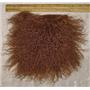 3" sq Light auburn brown tibetan lambskin wig 22578
