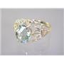 10K, 14K or 18K Gold Ladies Ring, Green Amethyst, R162