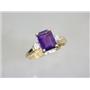 10K, 14K or 18K Gold Ladies Ring, Amethyst, R171