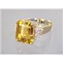 10K, 14K or 18K Gold Ladies Ring, Citrine, R183