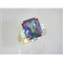 10K, 14K or 18K Gold Ladies Ring, Mystic Fire Topaz, R183