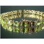 B001, Peridot Gold Bracelet