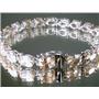SB002, Champagne CZ, 925 Sterling Silver Bracelet