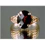 10K, 14K or 18K Gold Ladies Ring, Mozambique Garnet, R139