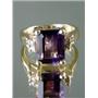 10K, 14K or 18K Gold Ladies Ring, Amethyst, R221