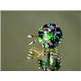 P088, Mystic Fire Topaz 14K Gold Pendant