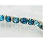 B002, London Blue Topaz Gold Bracelet