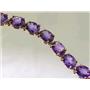 B002, Brazilian Amethyst Gold Bracelet
