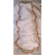 Red Agate Chip 36" Endless Strand Necklace