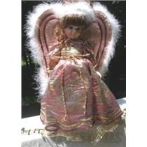 Robin Woods 1991 Christmas Angel 14" Doll Noelle