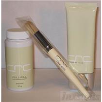CRC Concealing Color full Fill Fibers & Stippler Brush Set for Thinning Hair Ubx