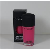 MAC Nail Lacquer Polish Steamy (Hot Pink) Boxed