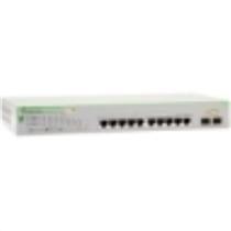 Allied Telesis 10-Port 10/100/1000T WebSmart Switch 2 SFP Combo AT-GS950/10PS-10