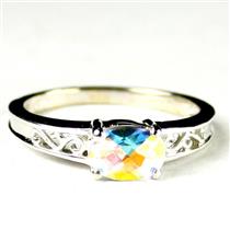 Handmade • SR371 AMETHYST Sterling Silver Ladies Ring