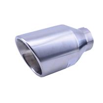 Exhaust Tips *NEW* Polished Stainless Steel - Inlet 2.25" Custom Slant Round