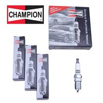 *NEW* Set of  4 Champion Spark Plugs Double Platinum Power 7013