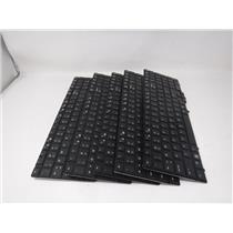 Lot of 5 HP Laptop Black Keyboards (595790-001) PK1307G3A00