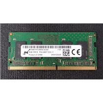 Micron MTA4ATF51264HZ-2G3B1 4GB 1Rx16 PC4-2400T 260 PIN SODIMM Laptop Memory