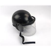 Premier Crown Corp C-3 Medium Black Riot Helmet W/ Face Shield - MFG DATE 1994