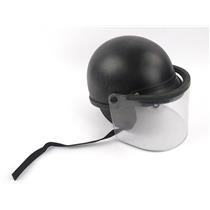 Premier Crown Corp C-4 Medium Black Riot Helmet W/ Face Shield - MFG DATE 2002