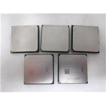 LOT OF 5 AMD Phenom II X4 830 2.8GHZ Quad-Core AM3 (HDX830WFK4DGM) CPU Processor