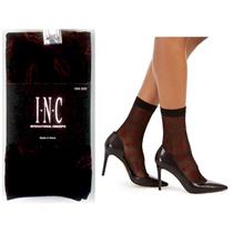 Womens INC International Concepts 1 pair Ankle Fashion Socks Lips New