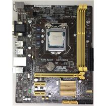 ASUS H81M-E motherboard + Intel Pentium G3220 @ 3.00 GHz