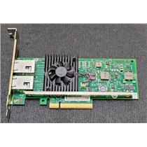 Dell Intel X540-T2 Dual Port RJ-45 10GB NIC PCIe x8 Network Card 3DFV8 High Pro