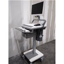Humanscale Touchpoint T7 Workstation on Wheels Point of Care Cart Anton Bauer