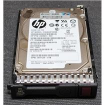 HP ST600MM0006 600GB 10K 2.5" SAS 6 Gbps HDD 507129-014 w/ Tray 653957-001