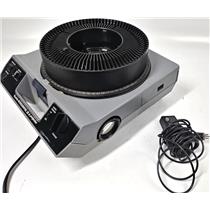 Kodak Ektagraphic III A 35mm Slide Projector W/ 80 Slide Carousel/Controller