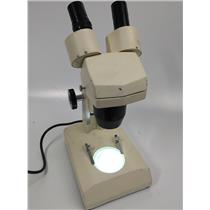 Dual Eyepiece Compact Stereo 10x 30x Binocular Microscope WF10X Objective Lenses